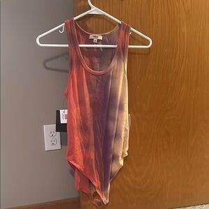 Tie-Dye Agolde body suit